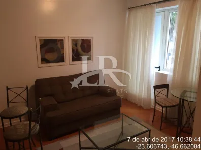 Flat com 1 Quarto para alugar, 36m² no Cerqueira César, São Paulo