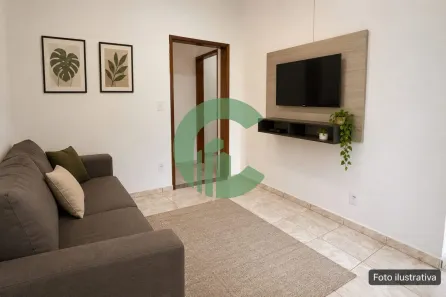 Casa com 2 Quartos para alugar, 90m² no Vila Linda, Santo André