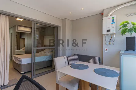 Apartamento com 1 Quarto para alugar, 30m² no Jardim das Acácias, São Paulo