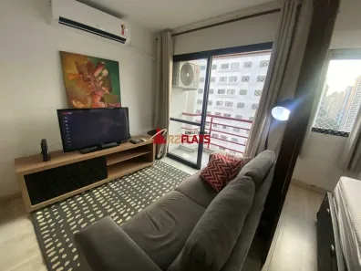 Flat com 1 Quarto para alugar, 35m² no Moema, São Paulo