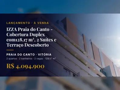 Apartamento com 2 Quartos à venda, 128m² no Praia do Canto, Vitória