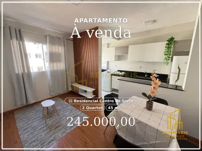 Apartamento com 2 Quartos à venda, 45m² no Residencial Centro da Serra, Serra