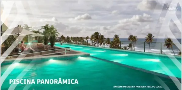 Flat com 1 Quarto à venda, 22m² no Porto de Galinhas, Ipojuca