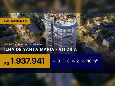 Apartamento com 3 Quartos à venda, 110m² no Ilha de Santa Maria, Vitória