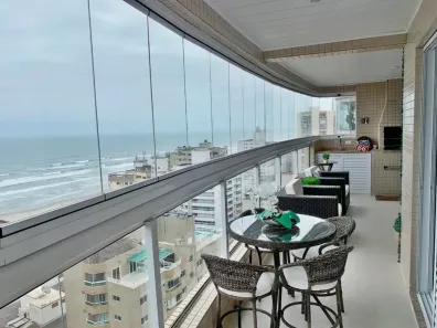 Apartamento com 3 Quartos à venda, 134m² no Aviação, Praia Grande