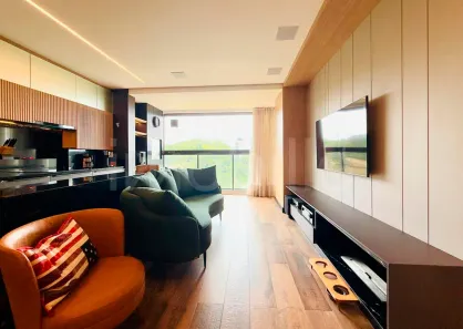 Apartamento com 2 Quartos para alugar, 80m² no Praia Brava de Itajaí, Itajaí