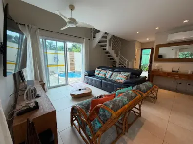 Casa de Condomínio com 4 Quartos para venda ou aluguel, 180m² no Camburi, São Sebastião