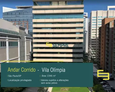 Imóvel Comercial para alugar, 1346m² no Vila Olímpia, São Paulo