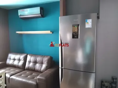Flat com 1 Quarto para alugar, 35m² no Indianópolis, São Paulo