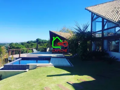 Casa de Condomínio com 5 Quartos para venda ou aluguel, 600m² no Residencial Jardim Primavera, Louveira