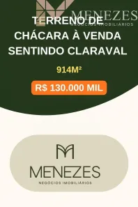 Lote/Terreno à venda, 914m² no Centro, Claraval