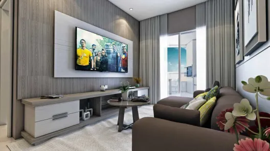 Apartamento com 1 Quarto à venda, 46m² no Mirim, Praia Grande