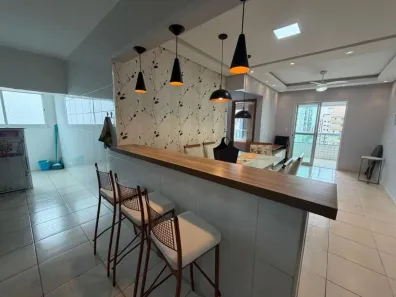 Apartamento com 2 Quartos à venda, 77m² no Guilhermina, Praia Grande