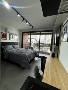 Apartamento com 1 Quarto para alugar, 25m² no Vila Regente Feijó, São Paulo