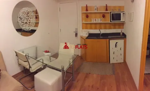 Flat com 1 Quarto para alugar, 33m² no Moema, São Paulo