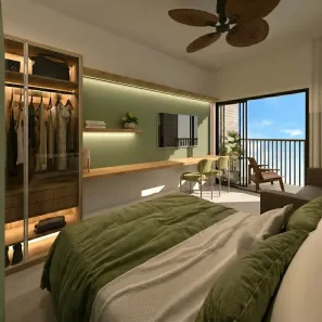 Flat com 1 Quarto à venda, 20m² no , Tamandaré