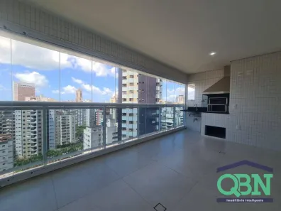 Apartamento com 3 Quartos para alugar, 146m² no Boqueirão, Santos