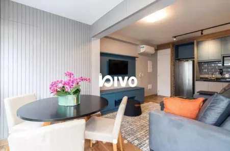 Apartamento com 1 Quarto à venda, 45m² no Indianópolis, São Paulo