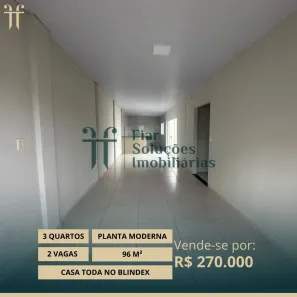 Casa com 3 Quartos à venda, 94m² no Residencial Aricá, Cuiabá