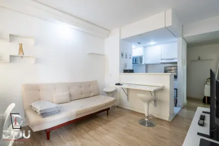 Flat com 1 Quarto à venda, 39m² no Moema, São Paulo