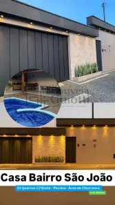 Casa com 3 Quartos à venda, 250m² no São João, Anápolis