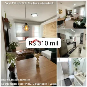 Apartamento com 2 Quartos à venda, 44m² no Recreio dos Bandeirantes, Rio de Janeiro