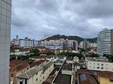 Apartamento com 2 Quartos à venda, 84m² no Campo Grande, Santos