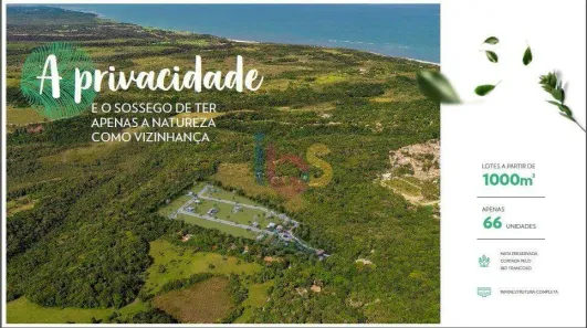 Lote/Terreno à venda, 1000m² no Trancoso, Porto Seguro