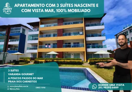 Apartamento com 3 Quartos à venda, 81m² no Tamandaré, Tamandaré
