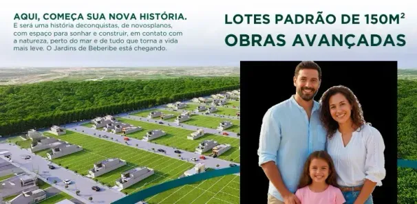 Lote/Terreno à venda, 150m² no Beberibe, Beberibe