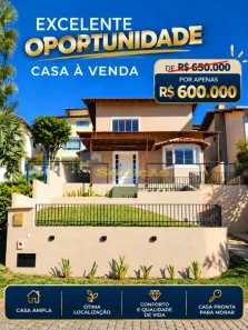 Casa de Condomínio com 3 Quartos à venda, 214m² no Albuquerque, Teresópolis