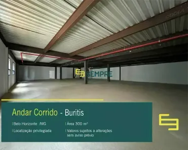 Sala Comercial para alugar, 667m² no Buritis, Belo Horizonte