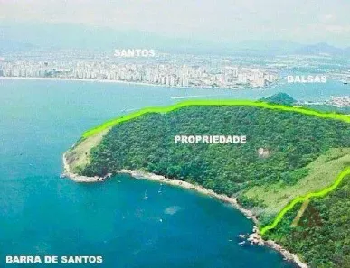 Lote/Terreno à venda, 146000m² no Enseada, Guarujá
