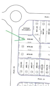 Lote/Terreno à venda, 942m² no Jardim América, Paulínia
