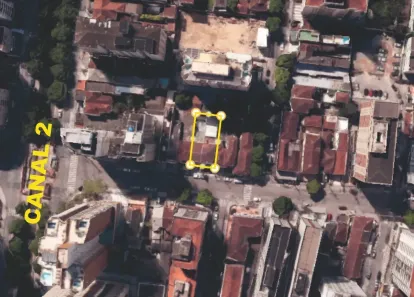 Lote/Terreno com 1 Quarto à venda, 403m² no Gonzaga, Santos