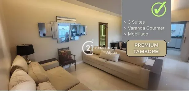 Apartamento com 3 Quartos para alugar, 156m² no Tamboré, Santana de Parnaíba