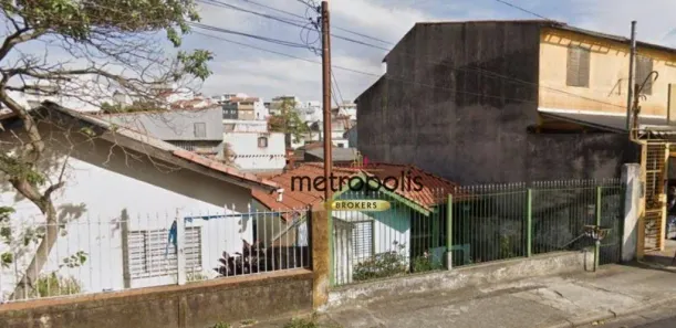 Lote/Terreno à venda, 264m² no Parque Oratório, Santo André