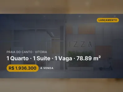 Apartamento com 1 Quarto à venda, 78m² no Praia do Canto, Vitória