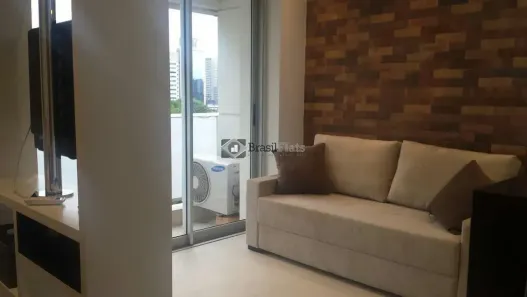 Apartamento com 1 Quarto para alugar, 35m² no Santo Amaro, São Paulo
