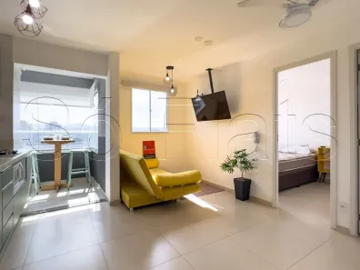Apartamento com 1 Quarto para alugar, 35m² no Água Branca, São Paulo