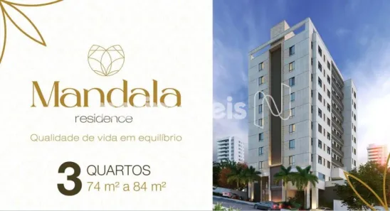Apartamento com 3 Quartos à venda, 86m² no Cidade Nova, Belo Horizonte