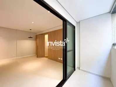 Apartamento com 2 Quartos para alugar, 69m² no Pompéia, Santos