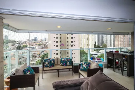 Apartamento com 3 Quartos para alugar, 95m² no Vila Firmiano Pinto, São Paulo