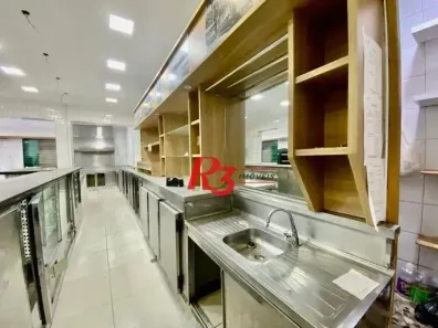 Ponto Comercial para alugar, 160m² no Embaré, Santos