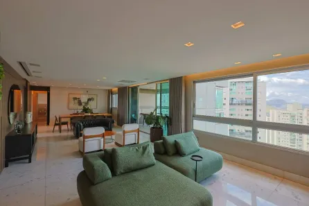 Apartamento com 3 Quartos para alugar, 190m² no Vila da Serra, Nova Lima