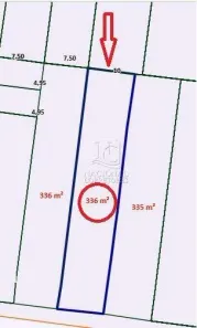 Lote/Terreno à venda, 336m² no Parque das Nações, Santo André