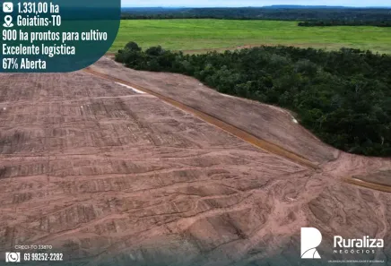 Fazenda/Sítio à venda, 1331m² no , Goiatins