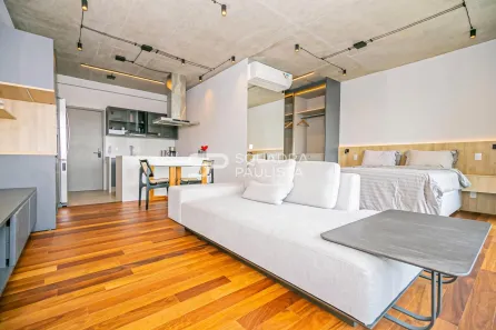 Apartamento com 1 Quarto para alugar, 58m² no Vila Olímpia, São Paulo