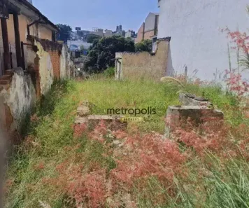 Lote/Terreno à venda, 210m² no Vila Curuçá, Santo André