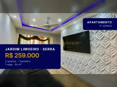 Apartamento com 2 Quartos à venda, 54m² no Jardim Limoeiro, Serra